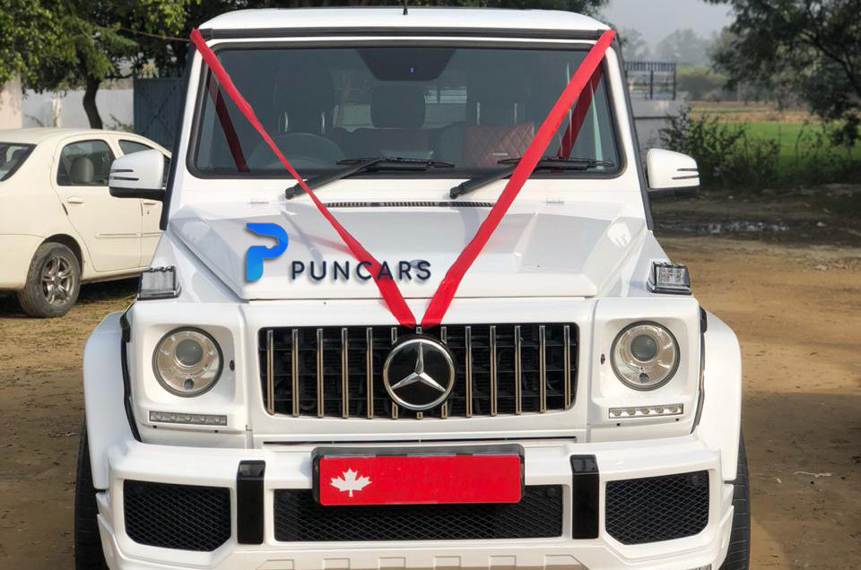 Punjab Luxury wedding cars in India - G WAGON - G63 - AMG - PUNCARS.COM LUXURY WEDDING CARS FOR RENT