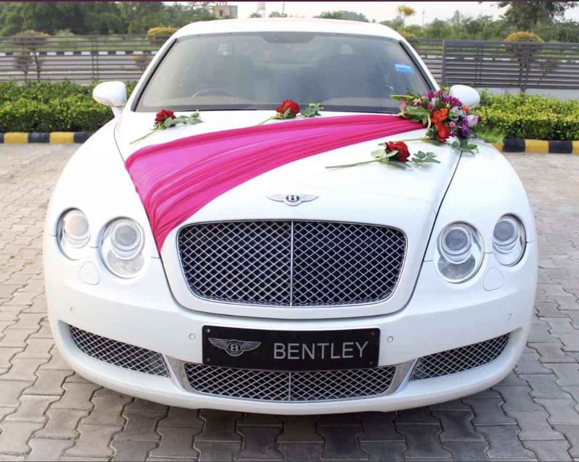 puncars.com bentley luxury wedding car for rent in punjab chandigarh 4