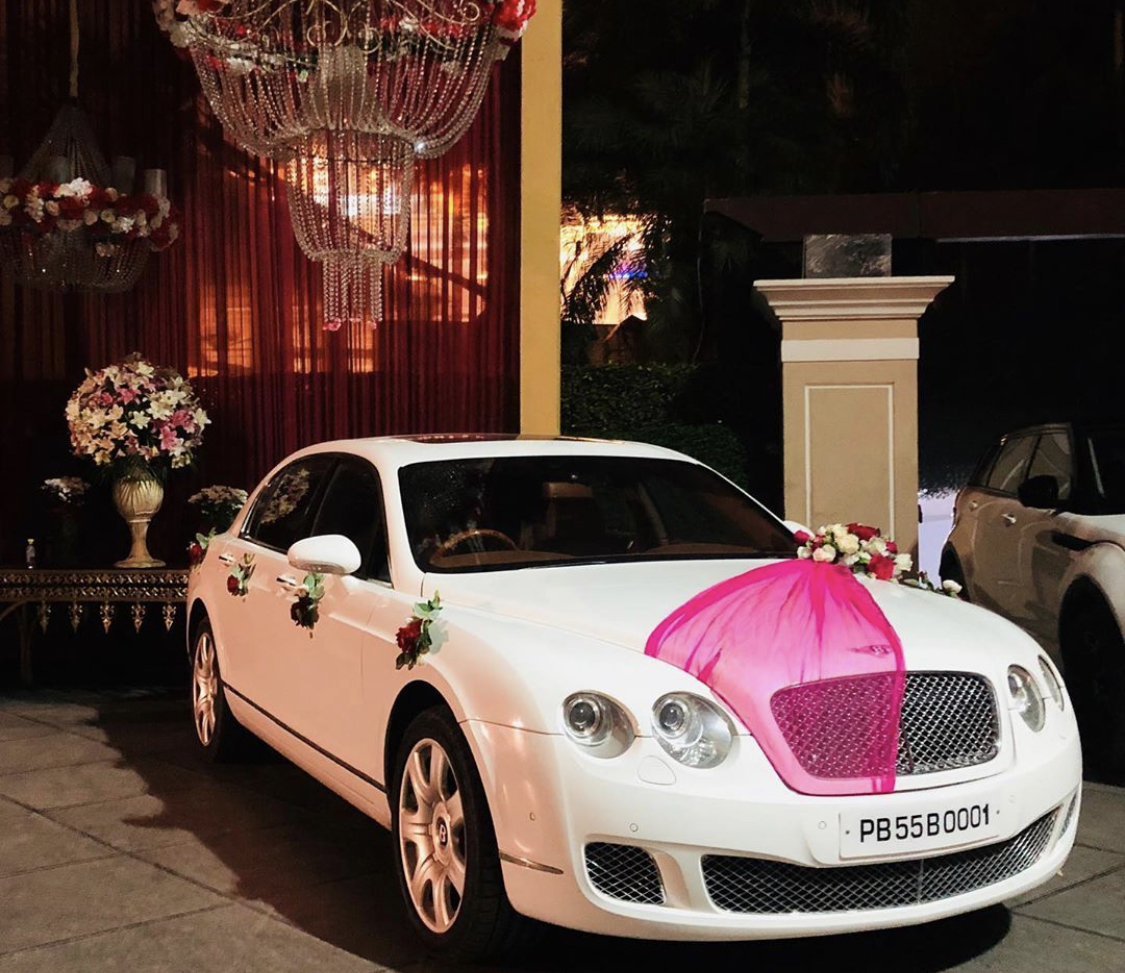 Bentley Luxury wedding cars punjab jalandhar phagwara nakodar nurmahal moga patiala ropar kurali mohali