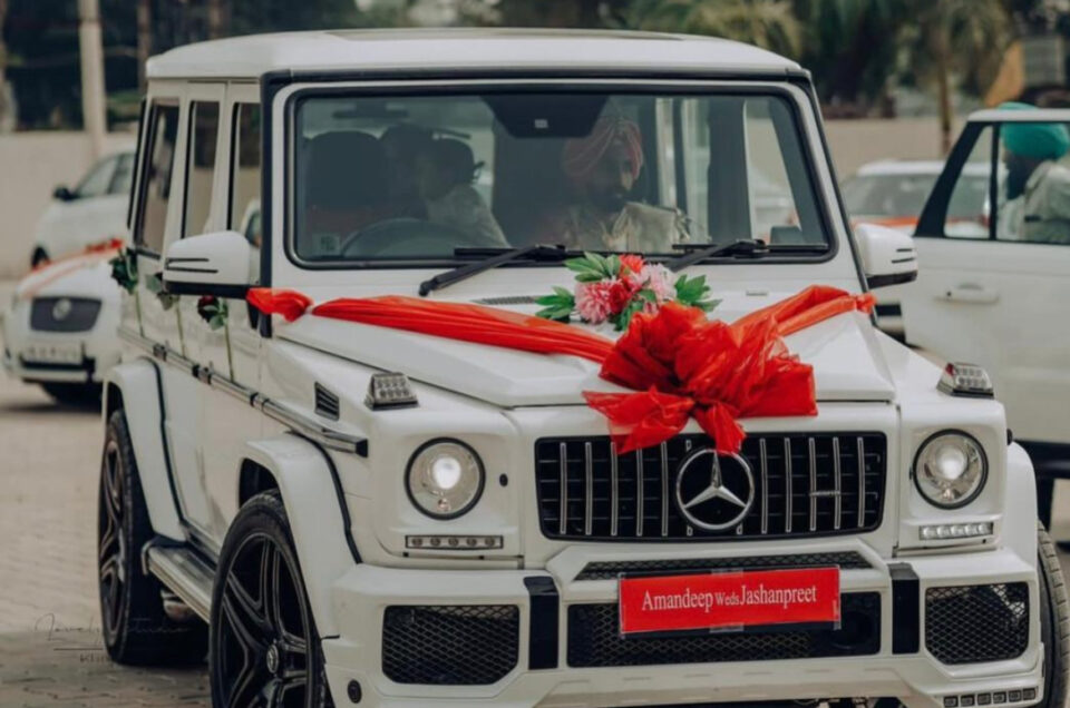 Delhi NCR Wedding Cars Mercedes G 63 G55 Wedding Luxury cars on low prices discount coupons
