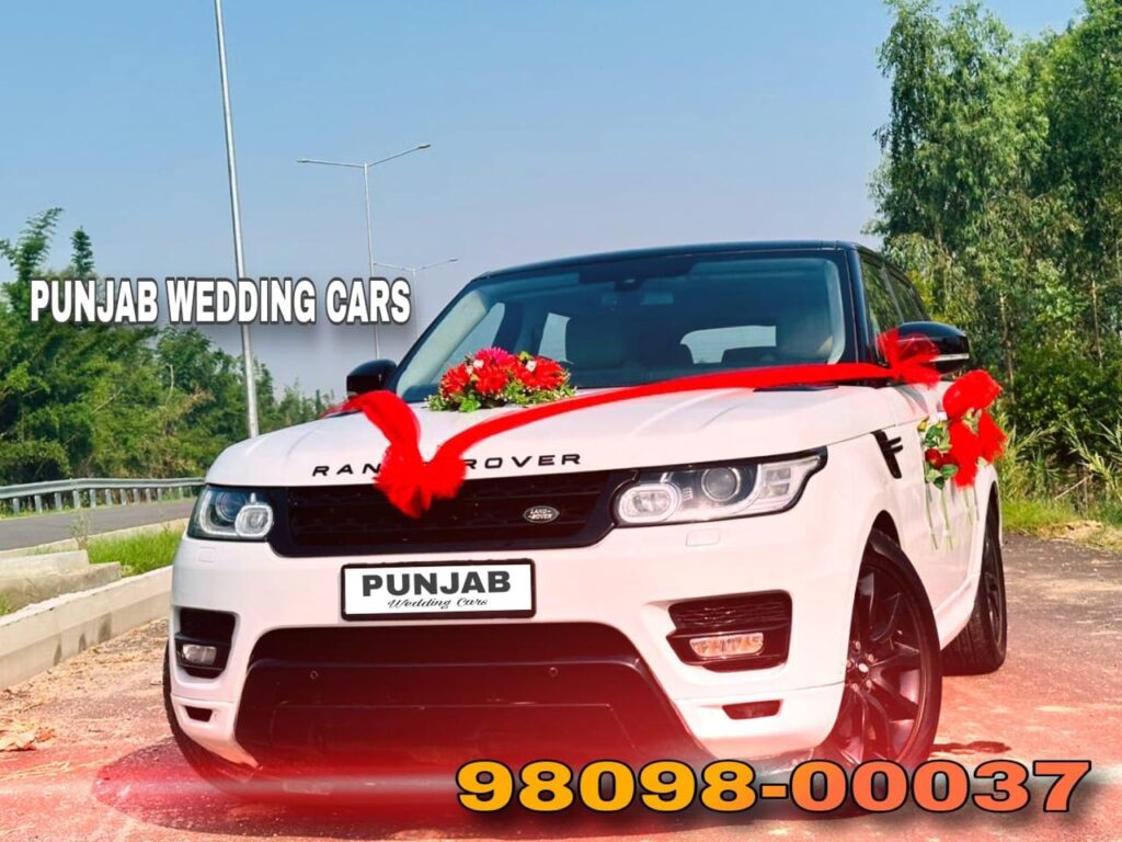 Range Rover New Shape White - Royal Limos and Wedding Cars Punjab Sidhu Wedding Cars Wedding Package