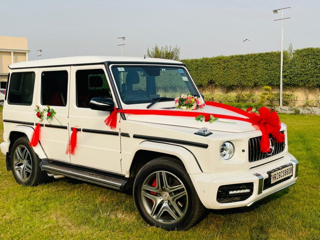 Mercedes G-Wagon G63 by Punjab wedding cars Punjab Harayana Delhi UP Chandigarh Noida