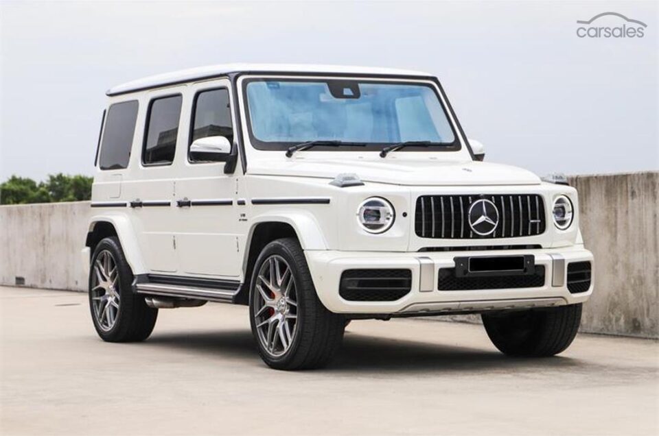 White Mercedes G Wagon rental