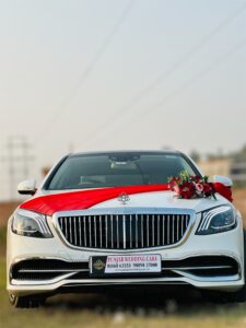 Rent a Mercedes Maybach S class for one day on Weddings in Punjab Chandigarh Haryana India